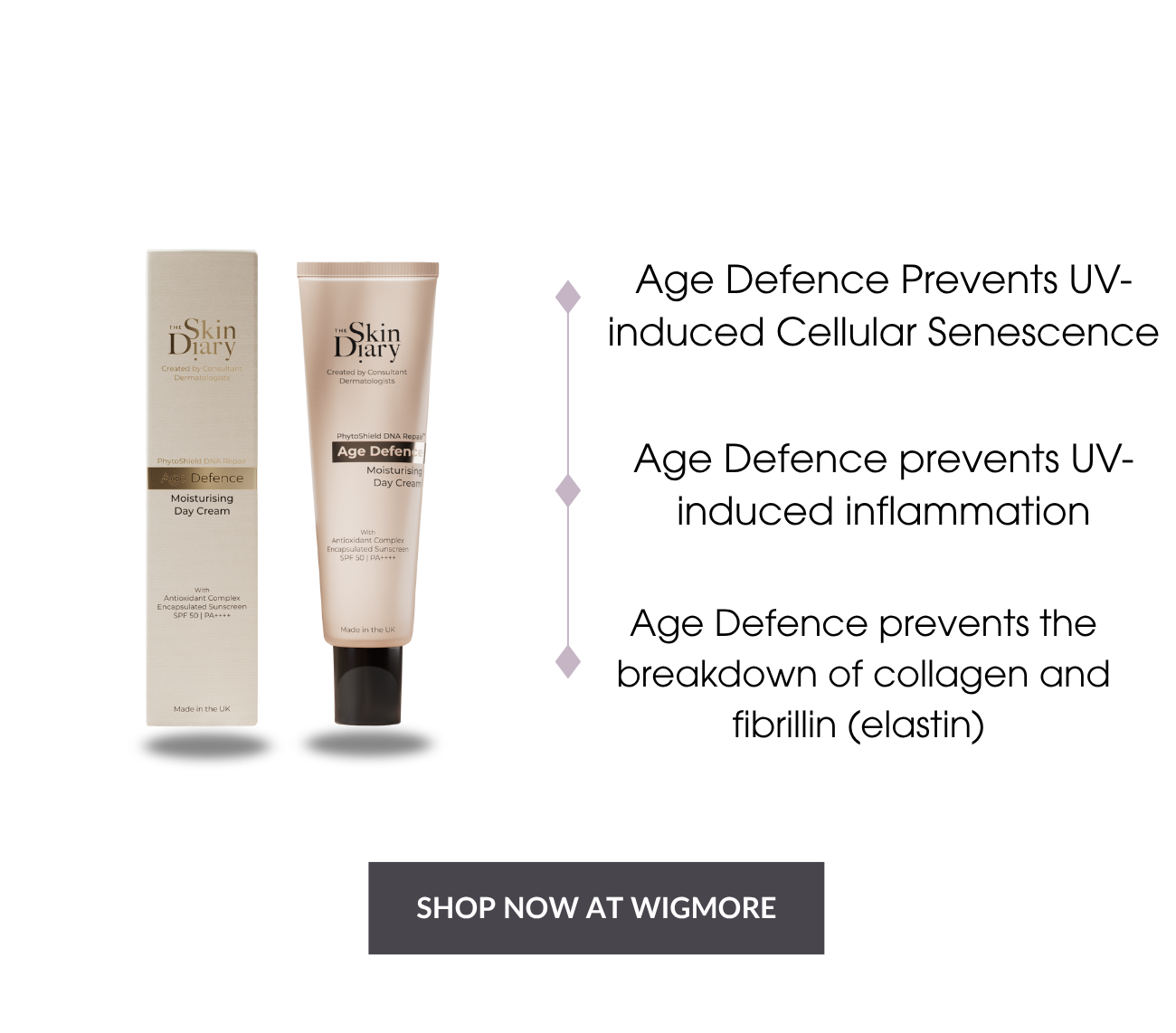 The Skin Diary Age Defence Day Cream SPF50 50ml